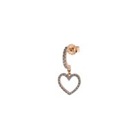 Orecchini Rue des Mille Donna Stardust Double in Argento Zirconia ORZ-FATRCUO - ORZ-FATRCUO